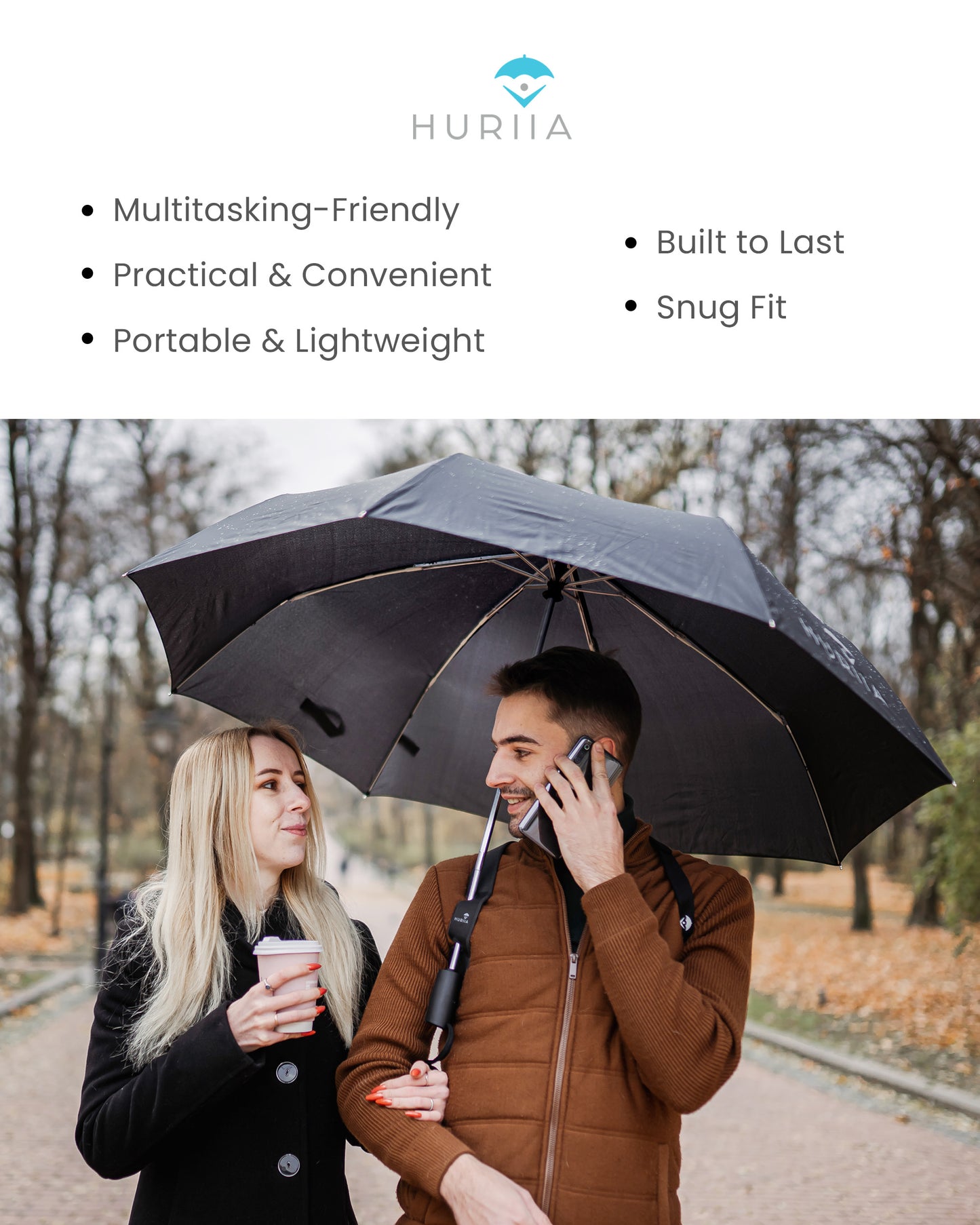 Charcoal Black Umbrella Holder
