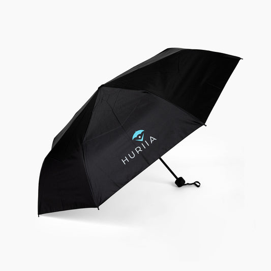 Silver Black UV Umbrella