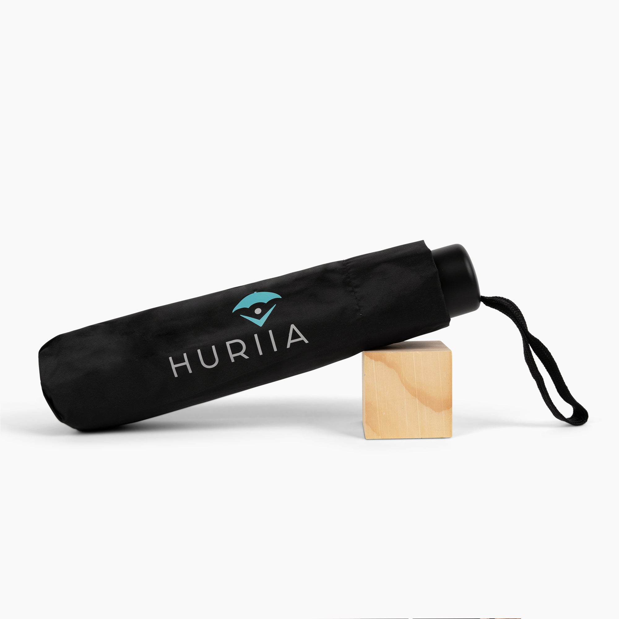 Charcoal Black Umbrella | Huriia