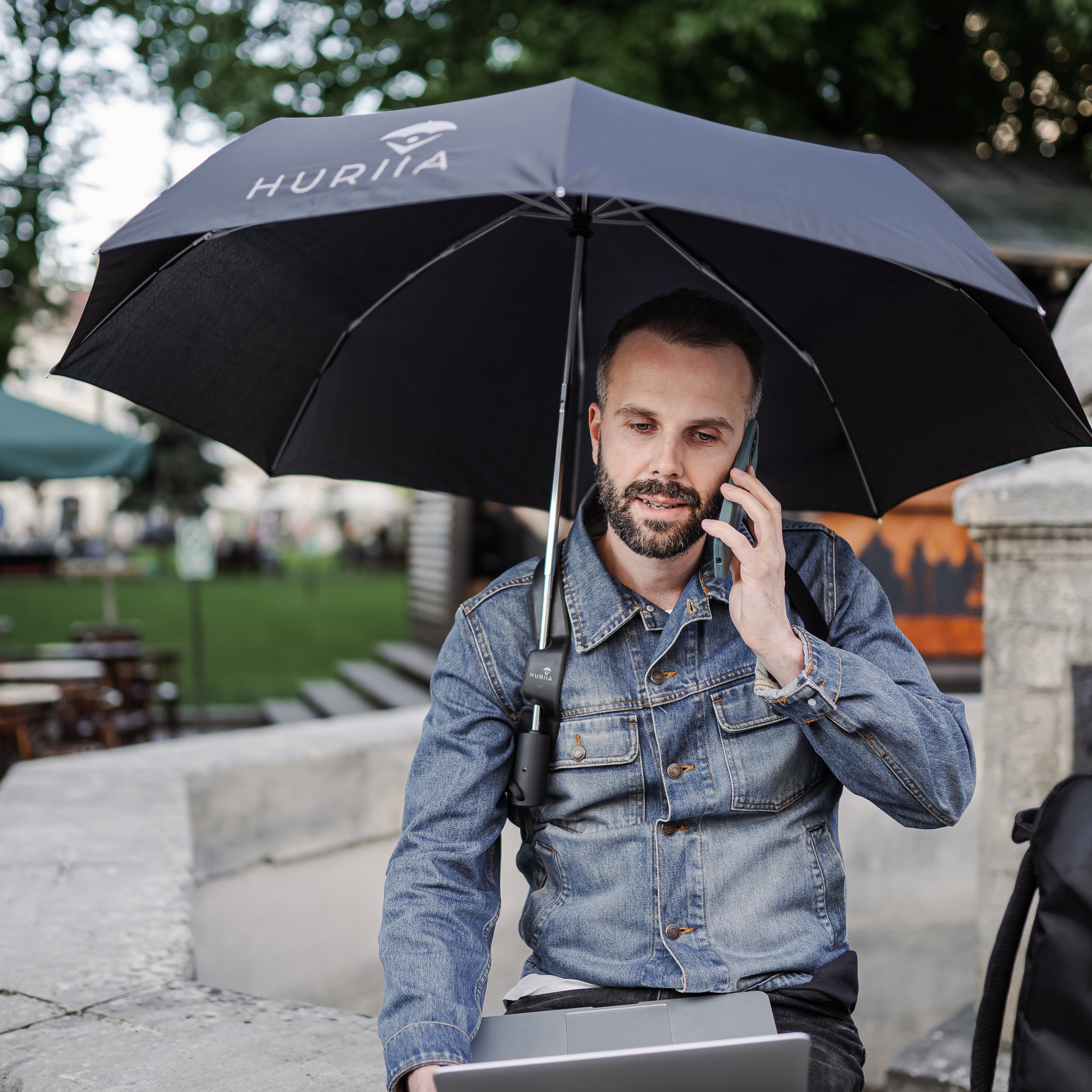 Hands-Free Wearable Umbrella Holder – Huriia