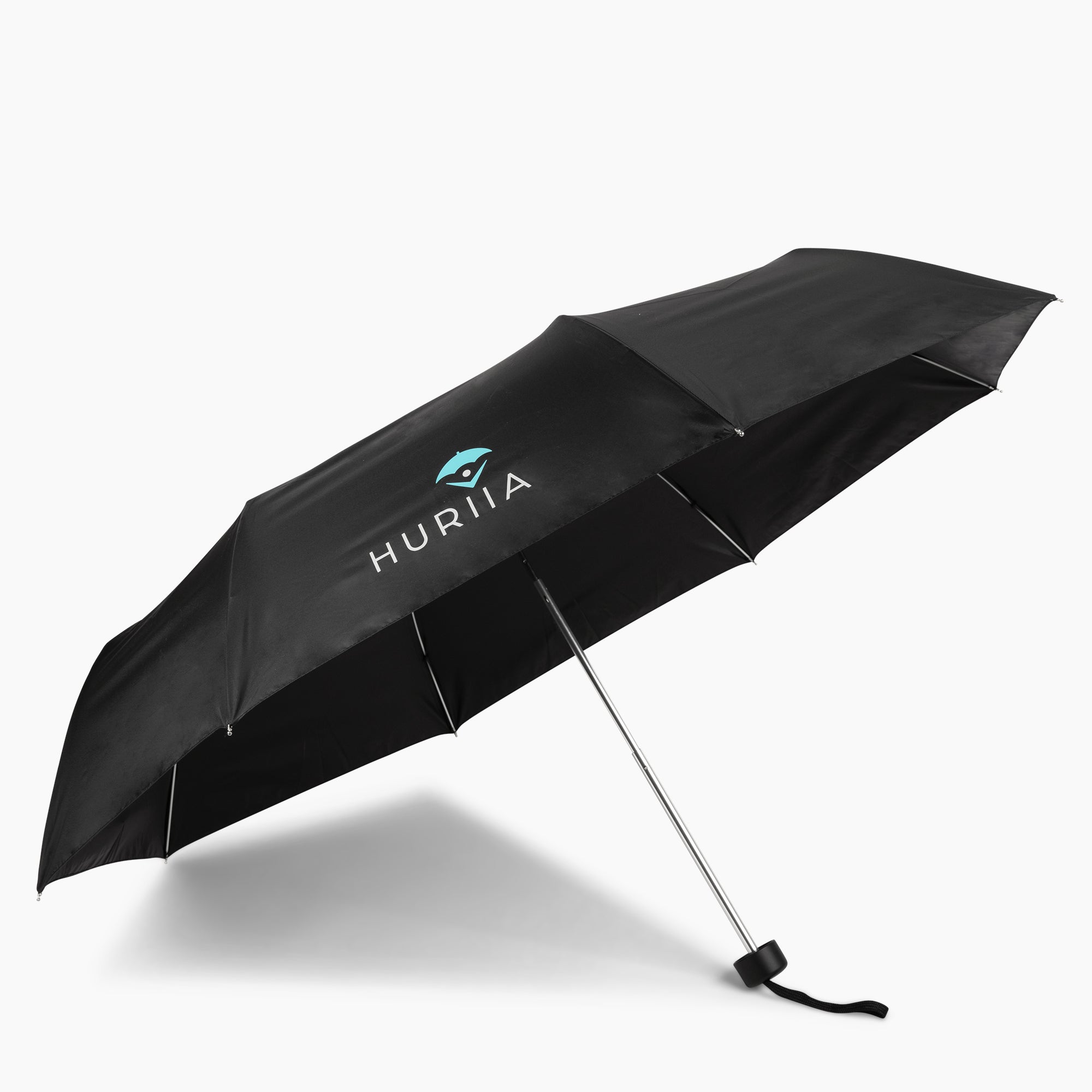  Huriia Charcoal Black Straps - 42 and 12 long double hook n  loop self attaching straps. For use with the Wearable hands-free umbrella  holder (Charcoal Black) : Patio, Lawn 